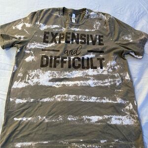 Graphic Olive Green T-Shirt